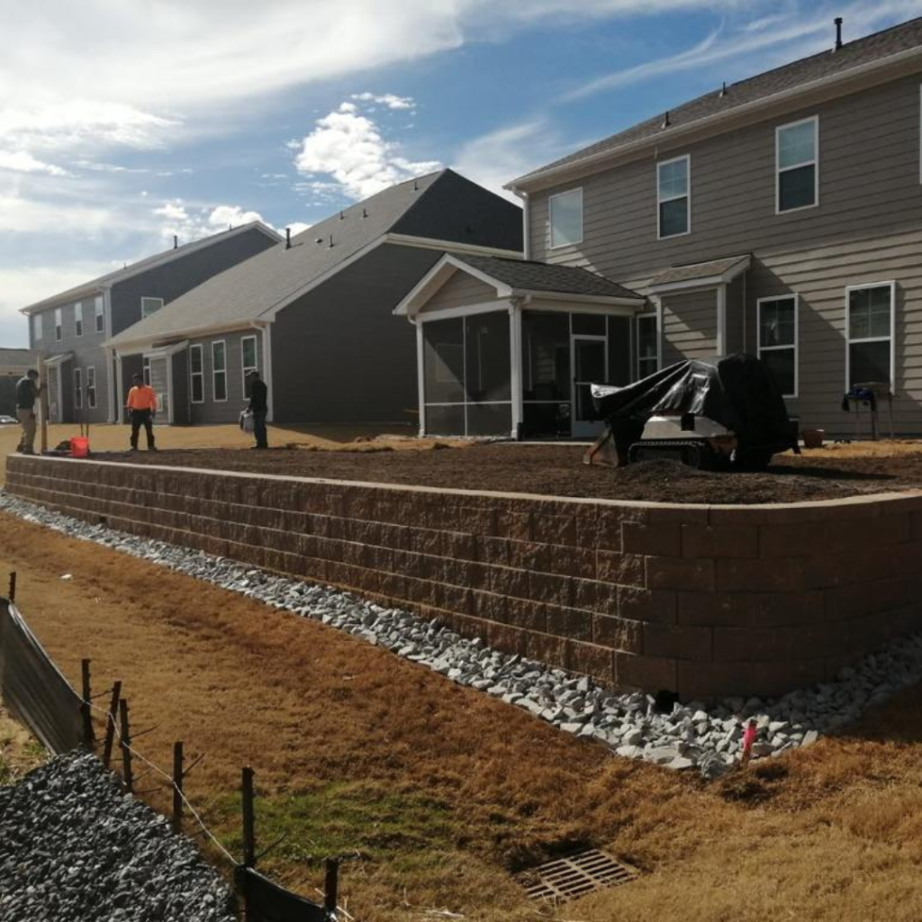 Retaining wall